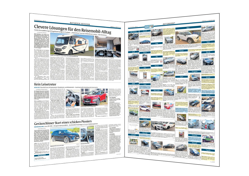 Automarkt RHEINPFALZ Automarkt Beispielseite