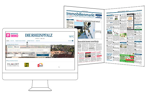 Immobilienmarkt der RHEINPFALZ und das Online-Immobilienportal